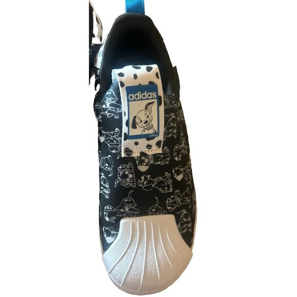 adidas Originals x Disney Superstar 360 I 101 Dalmatians Size 1 Toddler NEW! - Picture 11 of 12